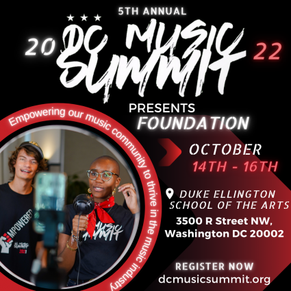 DC Music Summit Returns to In-person at Historic DC Site, Offers Growth Opportunities for Creatives